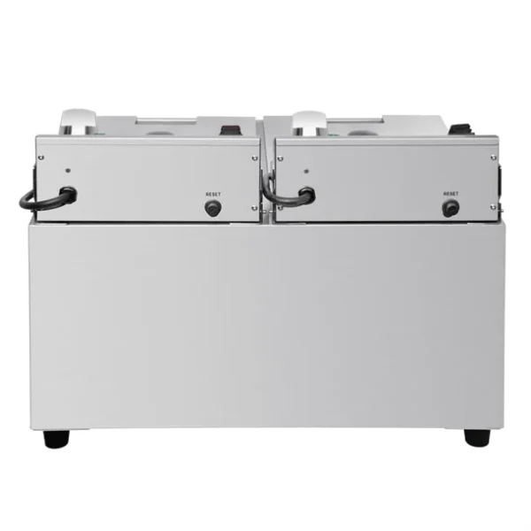 Apuro Electric Commercial Twin Fryer 2 x 8L - FC375-A - Image 3