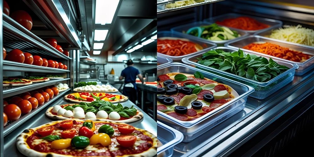 pizza prep fridges australia