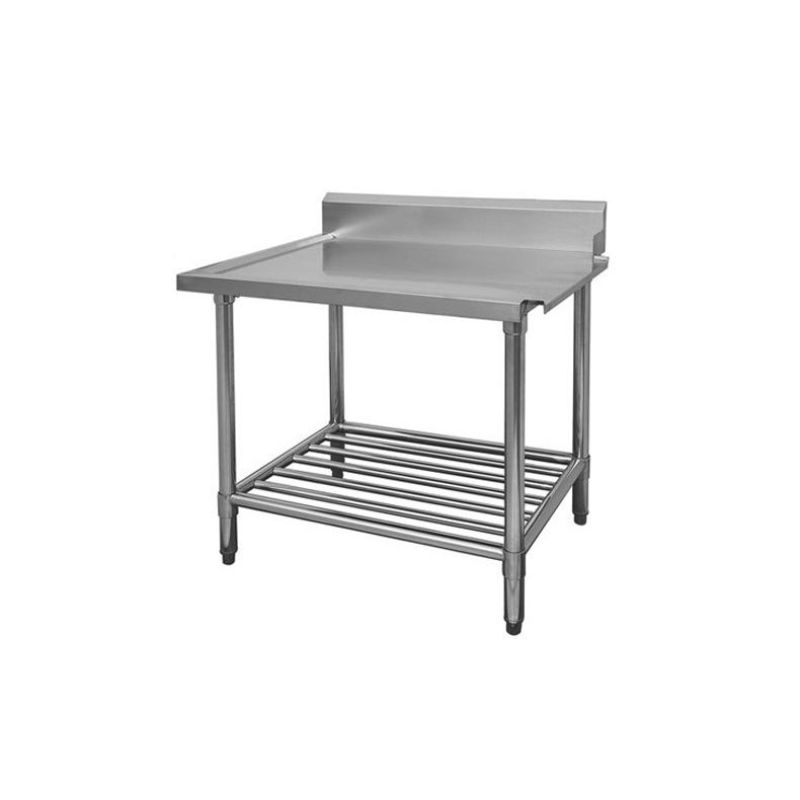 600mm Wide Right Outlet Dishwasher Bench, WBBD7-0600R/A