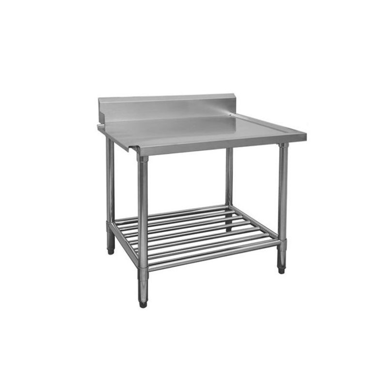 1500mm Wide Left Outlet Dishwasher Bench, WBBD7-1500L/A
