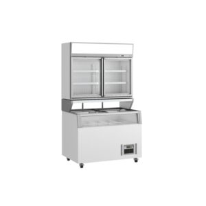 Thermaster Supermarket Top and Bottom Freezer 1254mm wide, ZCD-TD125