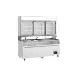 Thermaster Supermarket Top & Bottom Freezer 2104mm, ZCD-TD210