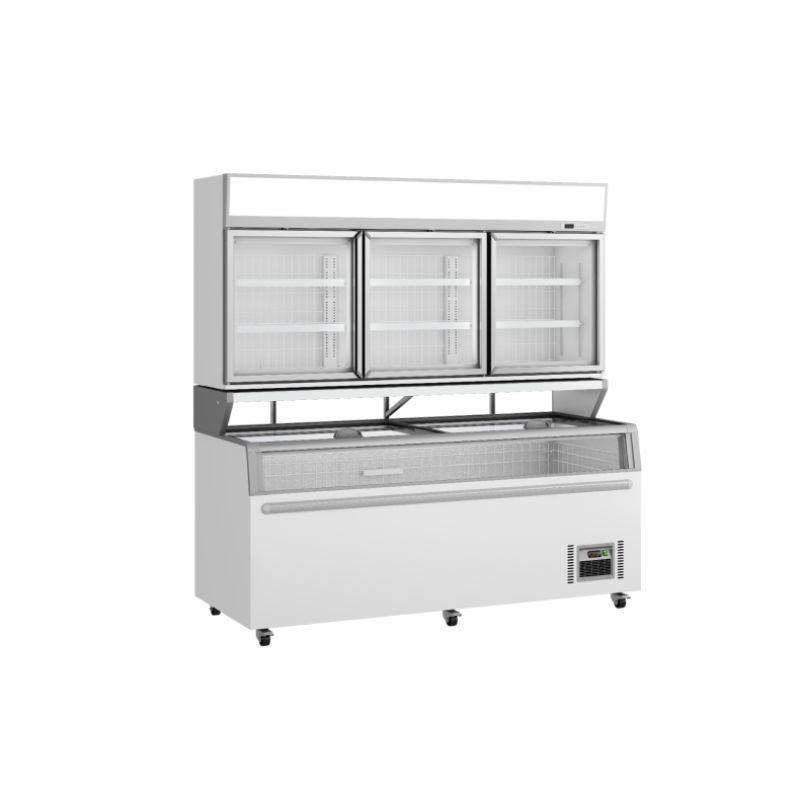 Thermaster Supermarket Top & Bottom Freezer 2104mm, ZCD-TD210