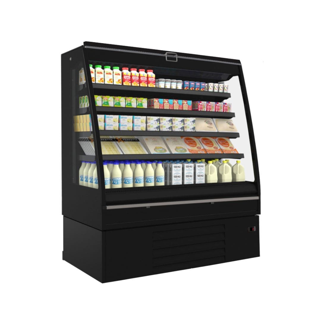 Bonnet Neve Curl 3 Green 093 Semi-vertical Open Display Chiller