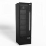 AG DF274B Glass Door Drink Bar Fridge Black - 1 Door