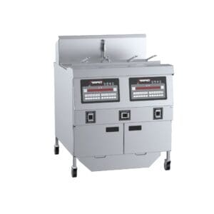 Rapid Double Pan Electric Fryer 80L 4 Baskets - RF-2E