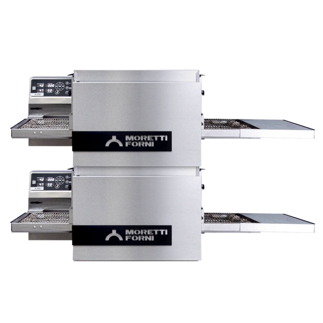 Moretti Forni T64E/2 Double 16 Inch Belt Conveyor Oven - Electric