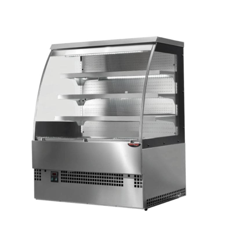 Tecnodom TDEVO-090S Low-Height Open Display Fridge 900mm