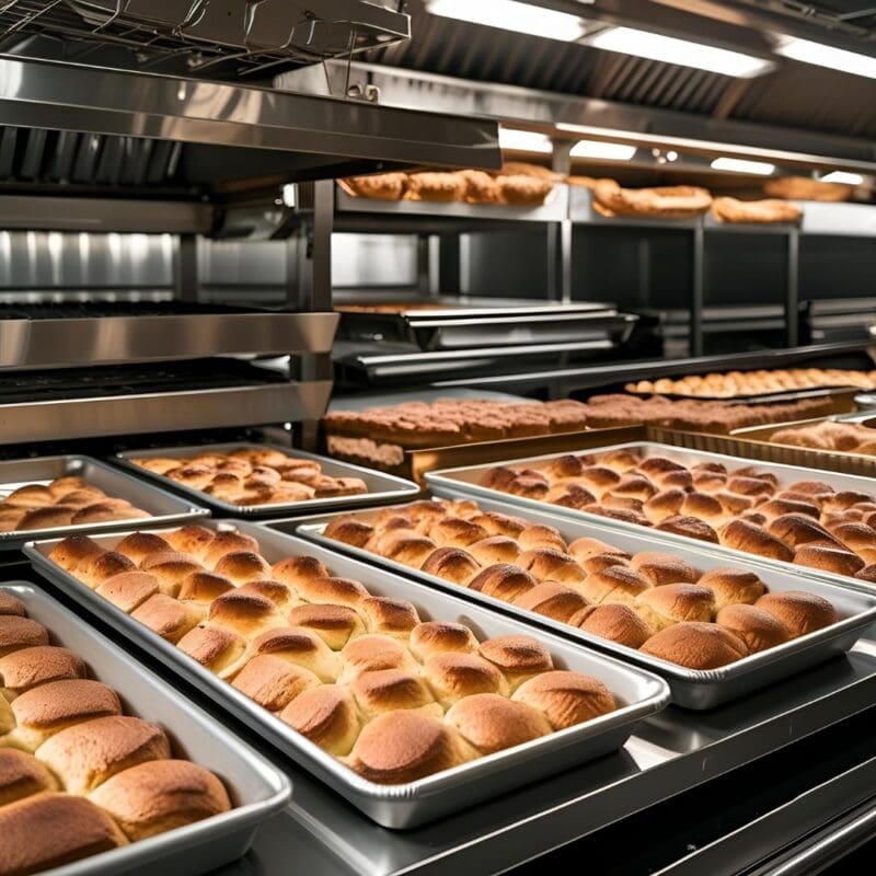 baking trays commercial use