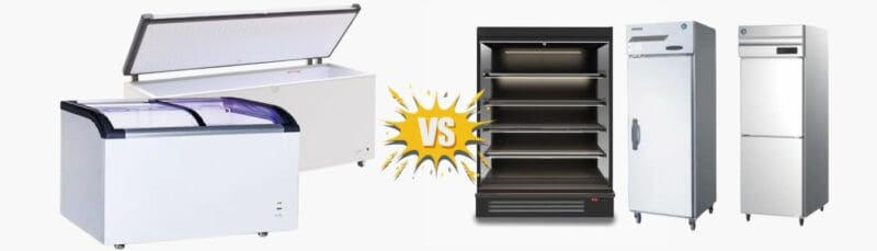 Chest Freezer vs Upright Freezer: Which is Better for Your Business?