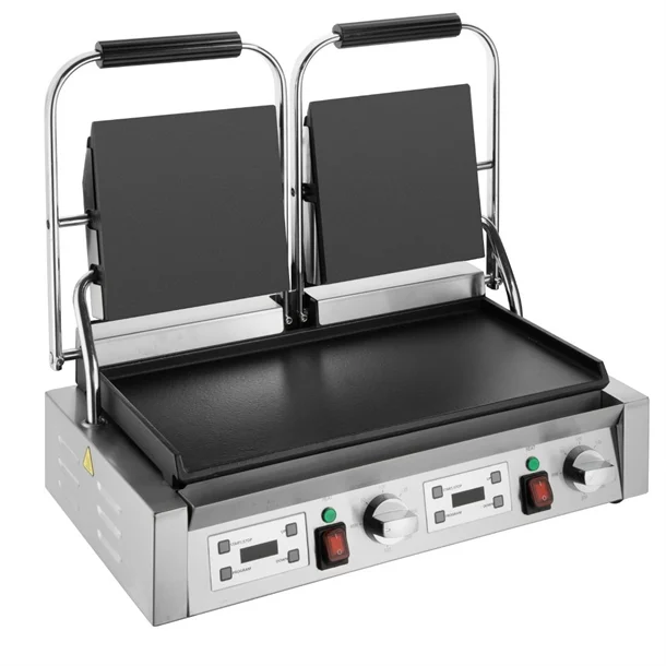 Apuro CU610-A Double Contact Grill Flat Plates