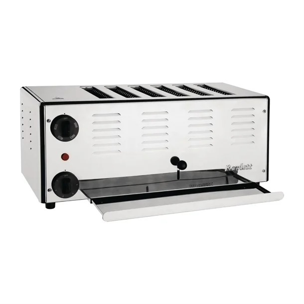 Rowlett CH171-A 6 Slot Toaster with Spare Elements