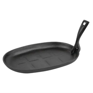 Olympia Cast-Iron Oval Sizzle Platter 280 x 190mm