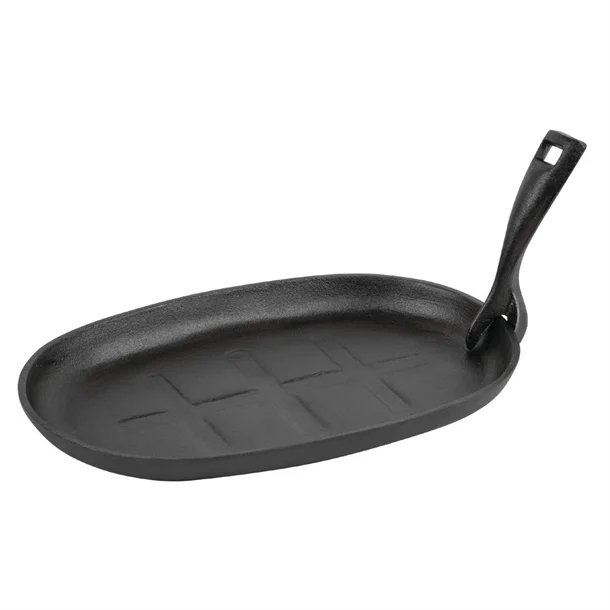Olympia Cast-Iron Oval Sizzle Platter 280 x 190mm