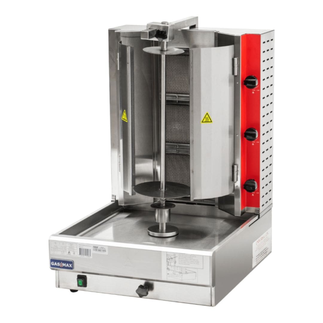 Semi-Automatic Gas Kebab Machine 3 Burner KB-3