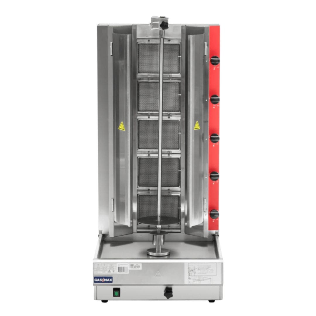 Semi-Automatic Gas Kebab Machine 5 Burner - KB-5