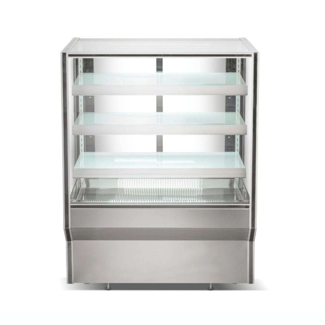 Bonvue Square Glass Cold Food Display 910mm C910-3S