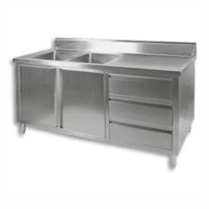 Stainless Kitchen Cabinets