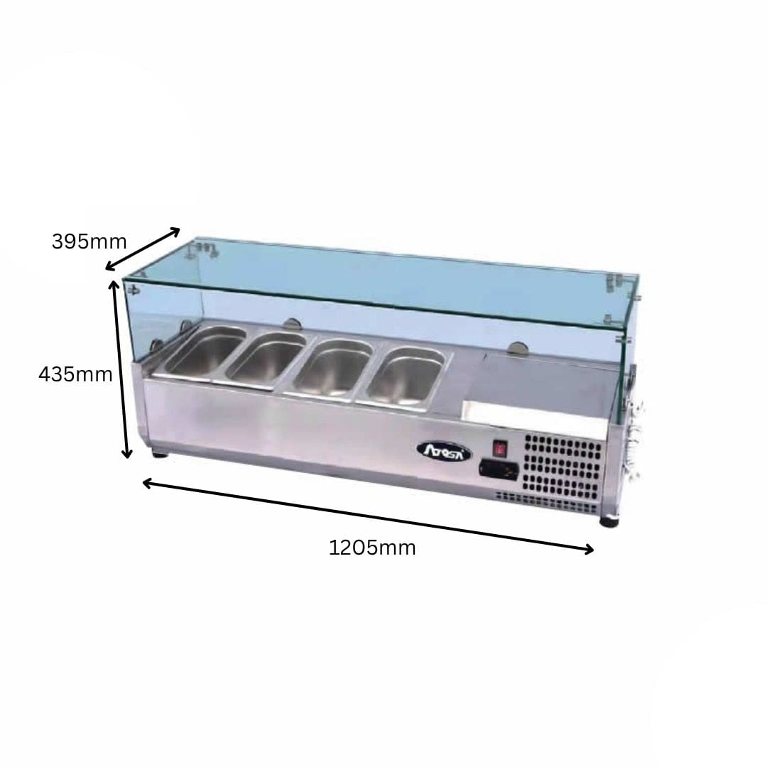 Atosa ESL3881 Countertop Salad Bar Fridge