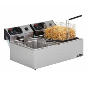 Anvil FFA0002 Countertop Double Pan Fryer