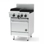 Goldstein PF12Q220-X 2 Burner Gas Oven Range with Chargrill