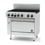 Goldstein PF628-X 6 Burner Gas Oven Range