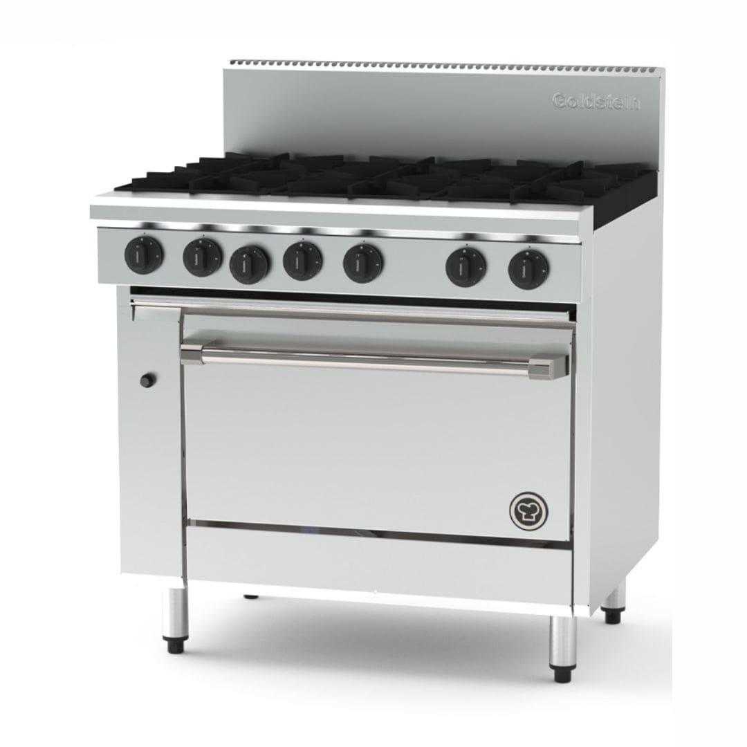 Goldstein PF628-X 6 Burner Gas Oven Range