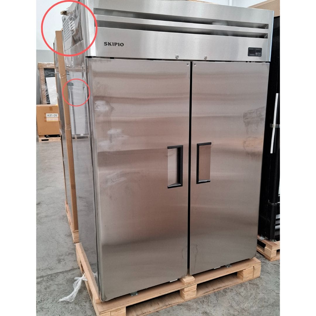 Skipio SFT45-2 Double Door Upright Freezer 1215L - S45F2PJ4002