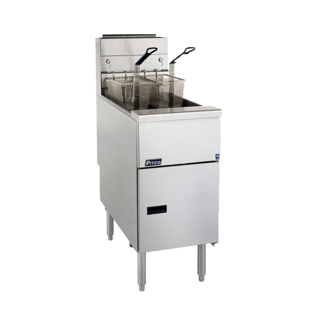 Pitco Split Tank Gas Deep Fryer SG14TS