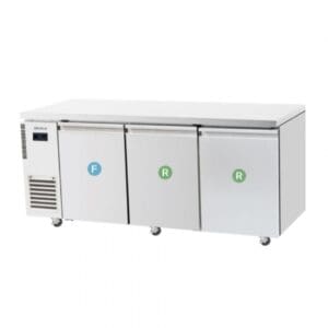 Skipio Dual Temp Under Counter Fridge Freezer 1800mm SURF18-3