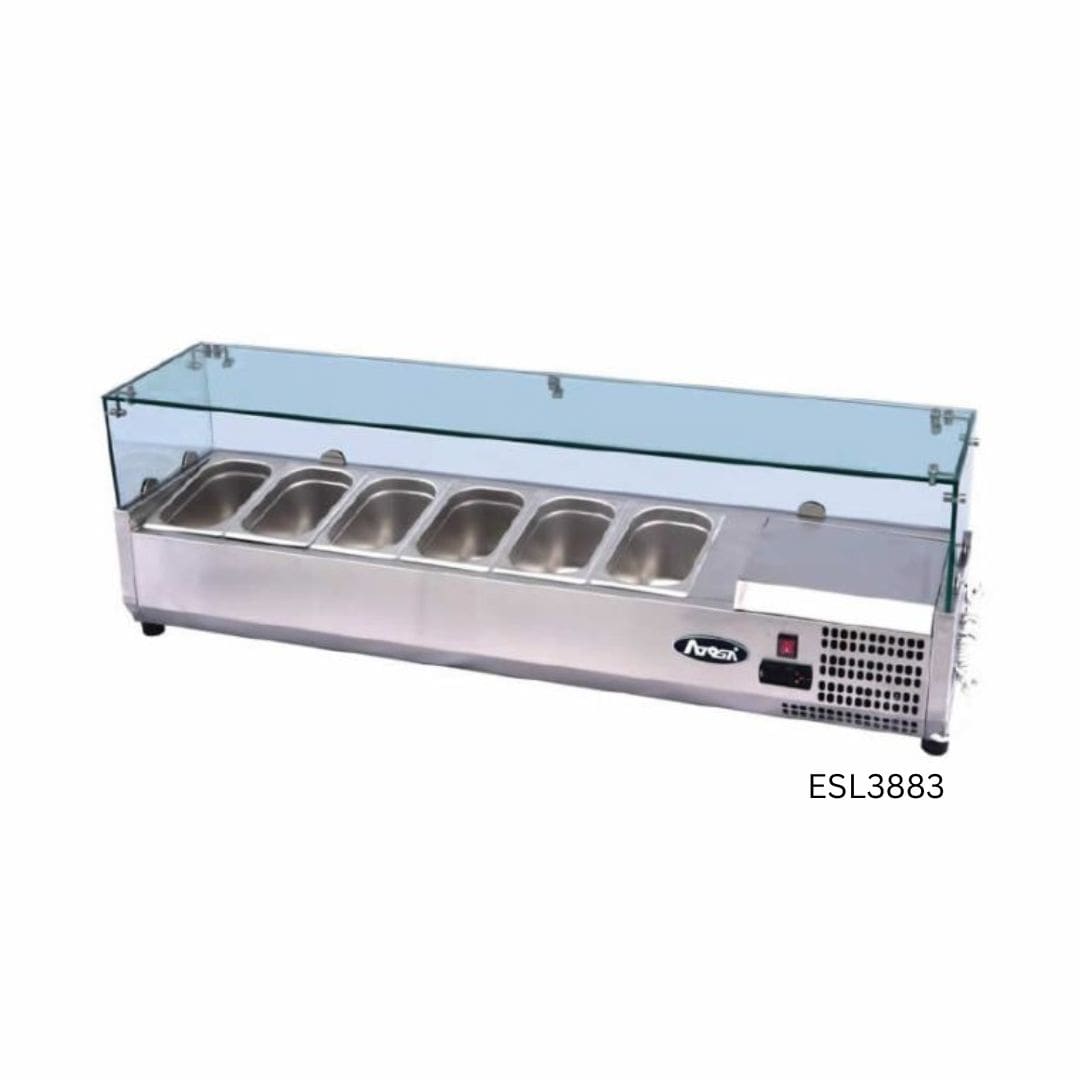 Atosa ESL3884 Countertop Salad Bar Fridge 6x1/3GN 1500mm
