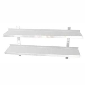 Kitchen Knock Double Flat Wall Shelf