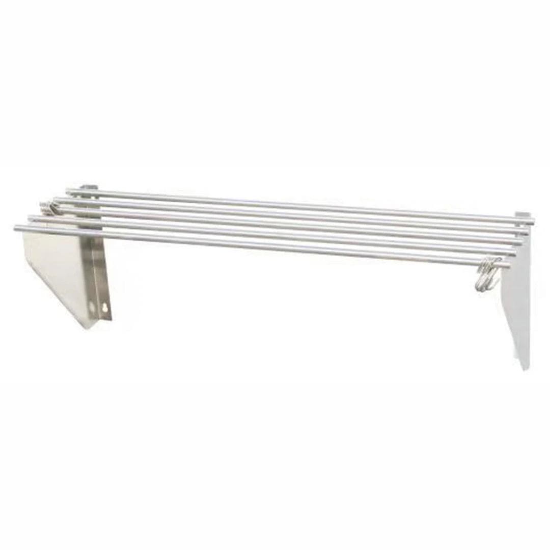 Kitchen Knock Single Wall Shelf with Round Tube