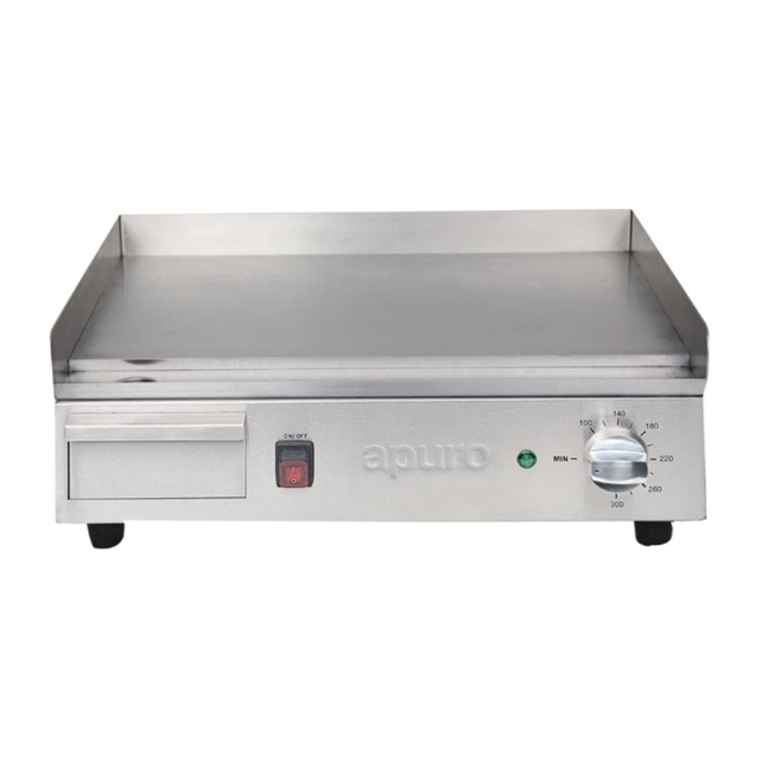 Apuro DB193-A Commercial Electric Griddle 525mm
