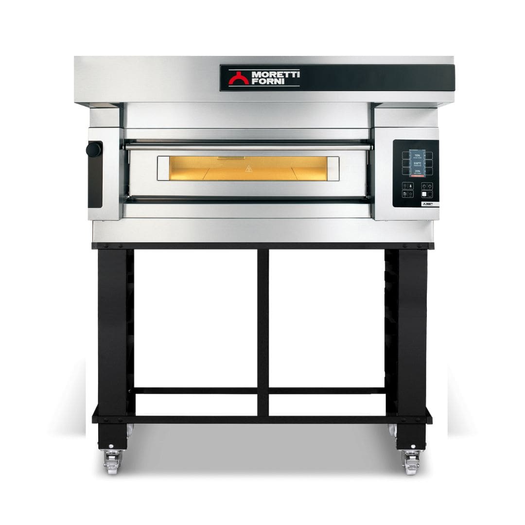 Moretti Forni S125E/1/S Single Deck Oven on Stand