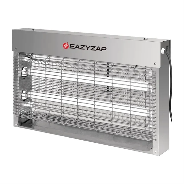 Eazyzap Bug Zapper Stainless Steel 100m² coverage