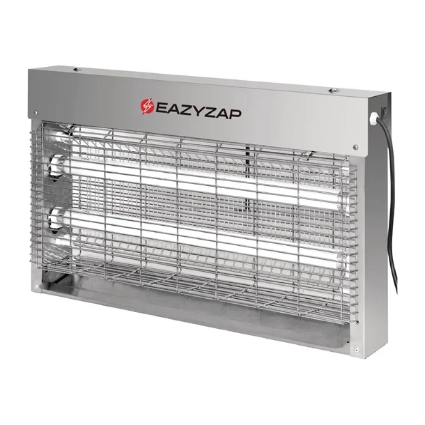 Eazyzap Bug Zapper Stainless Steel 150m² coverage fp985