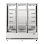 Skope ActiveCore BME1500N-A 3 Glass Door Vertical Fridge
