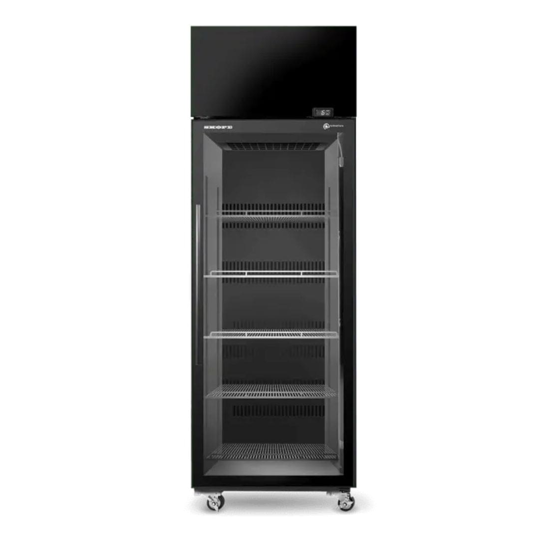 Skope SKT650N-A ActiveCore 1 Glass Door Fridge | Black