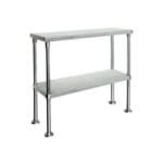 Double Tier Workbench Overshelf 1500mm WBO2-1500