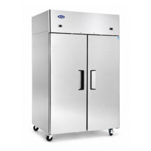 Atosa YBF9239 Two Door Narrow Upright Fridge Dual Temperature