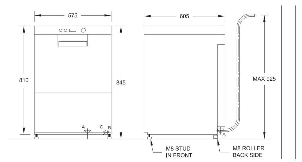 eswood sw500 dimensions and installation guide