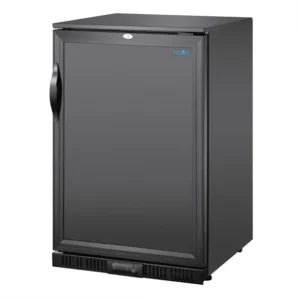 Polar GE997-A G-series 128L Bar Fridge Solid Door Black