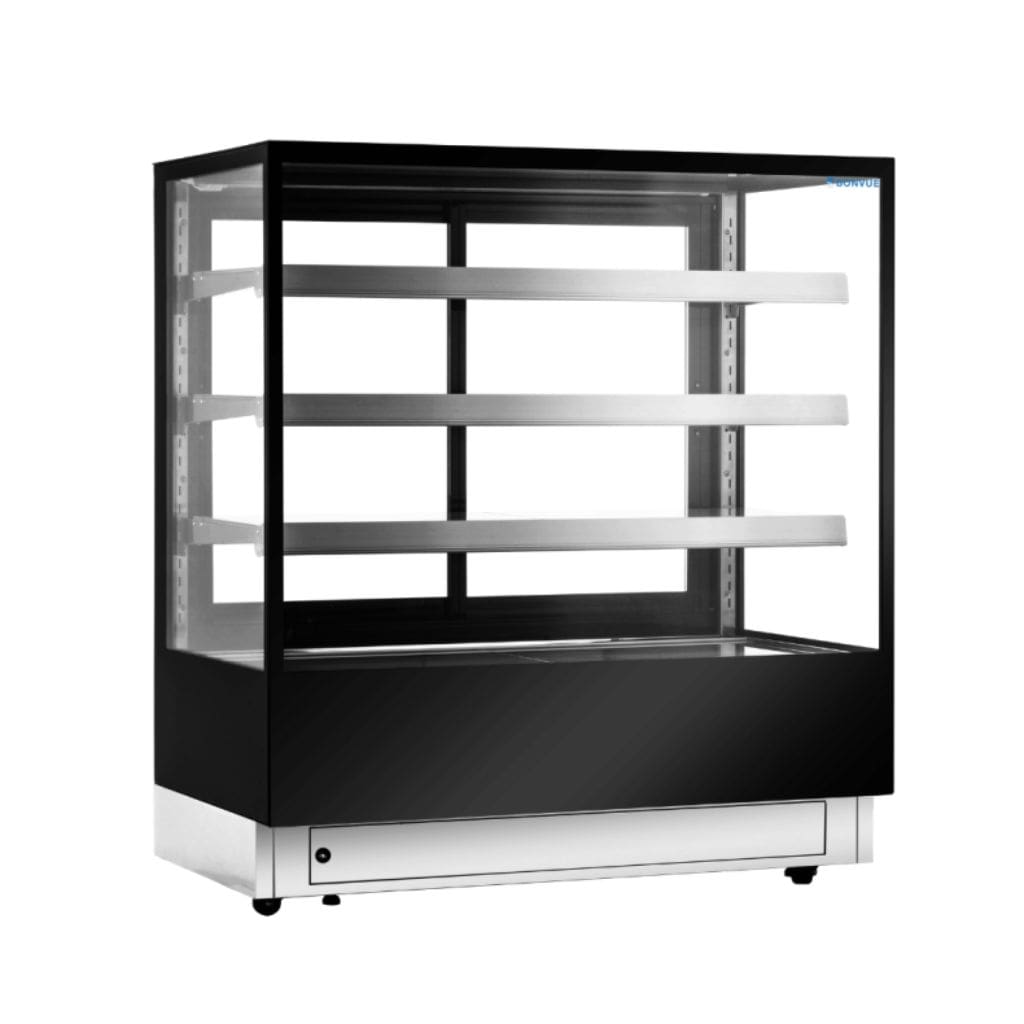 Bonvue CL1200-3S 1200mm wide cold display with 3 shelves for cakes and food
