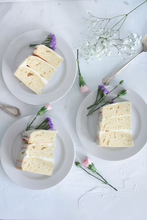 slices of cake