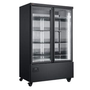 Williams HTB2GBHC Topaz Double Door commercial Display Fridge 800L