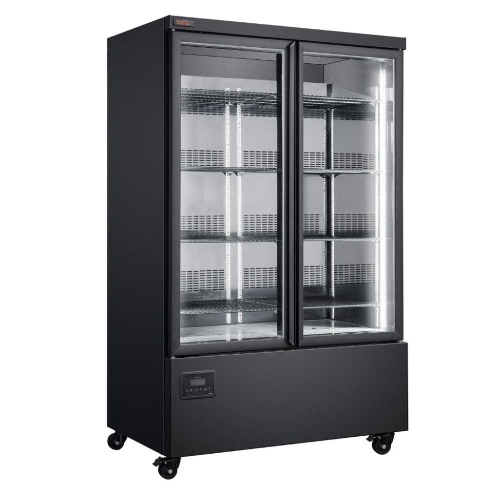 Williams HTB2GBHC Topaz Double Door commercial Display Fridge 800L