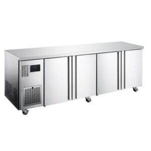 Williams HTU4SSHC Topaz 500L 4 Door Undercounter Fridge