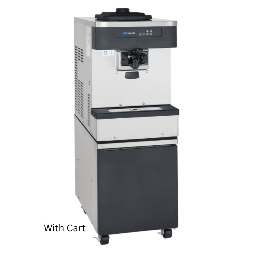 Taylor C152 soft serve machine fitted with optional cart