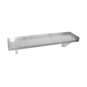 Modular Systems 600mm Stainless Steel Wall Shelf 0600-WS1